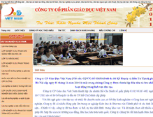 Tablet Screenshot of hcm.giaoducvietnam.edu.vn